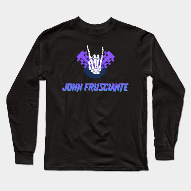 John Frusciante Long Sleeve T-Shirt by eiston ic